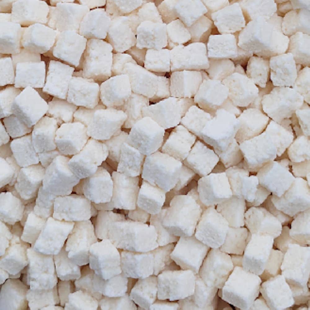 Kokosnusswürfel