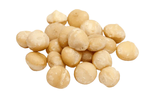 rohe Macadamianüsse