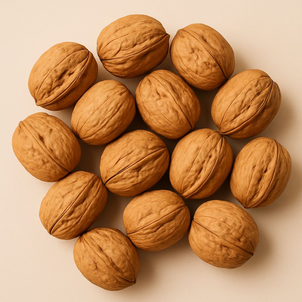 Walnüsse in der Schale